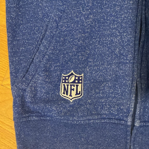 Reebok NFL New York Giants football zip up hoodie sweatshirt unisex - Picture 3 of 7